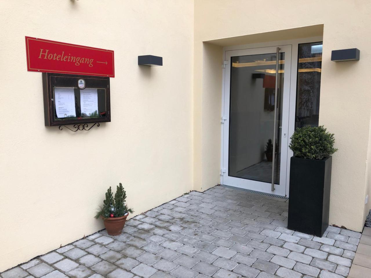 Gasthof Die Krone Schwäbisch Hall Esterno foto
