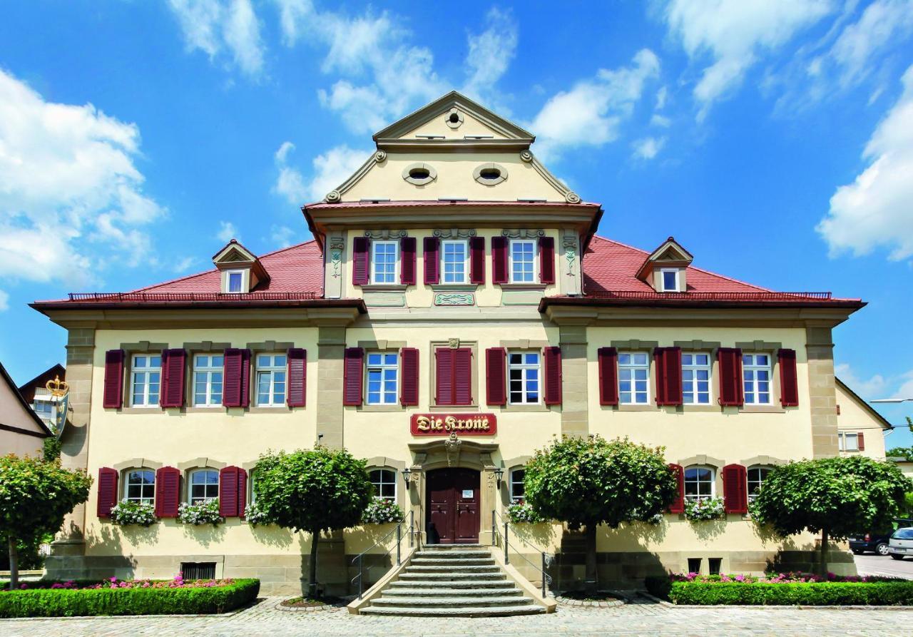 Gasthof Die Krone Schwäbisch Hall Esterno foto