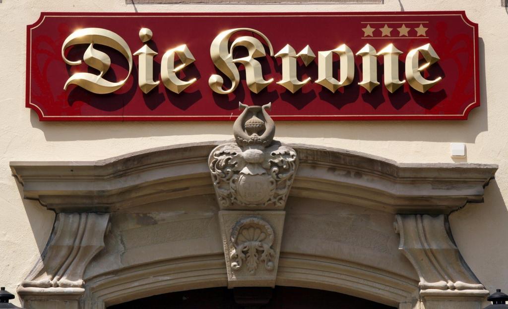 Gasthof Die Krone Schwäbisch Hall Esterno foto
